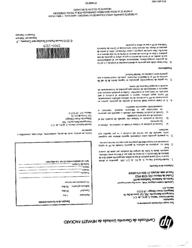 Fax page