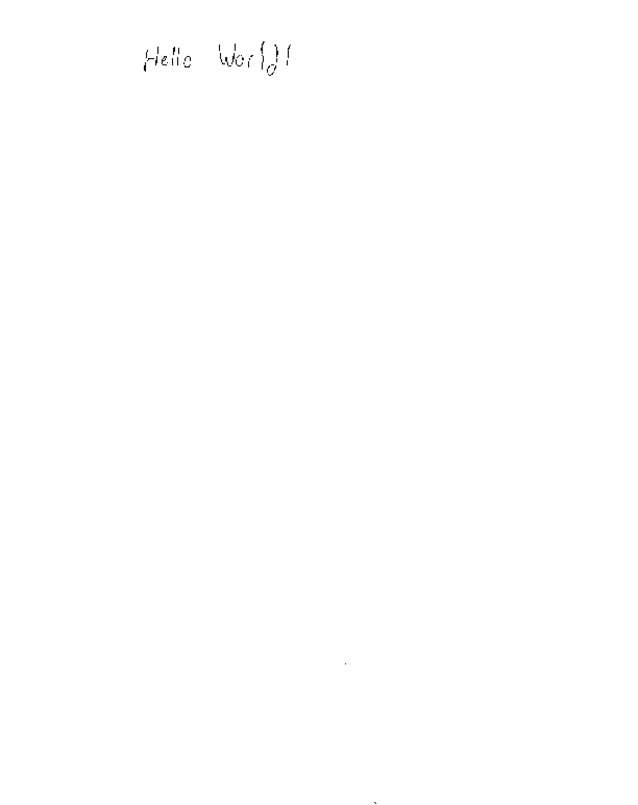 Fax page
