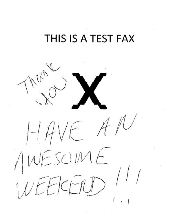 fax page