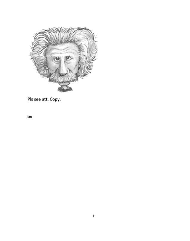 Fax page