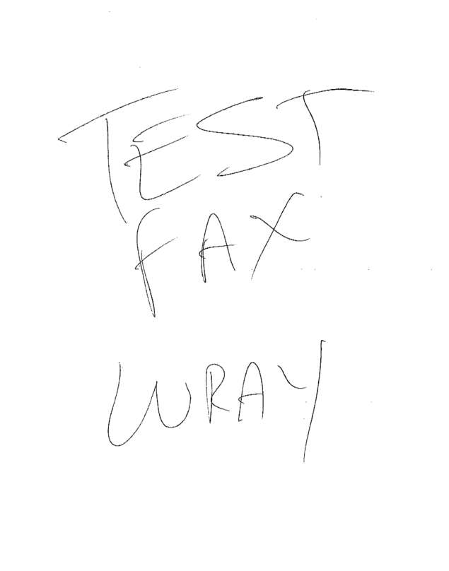 fax page