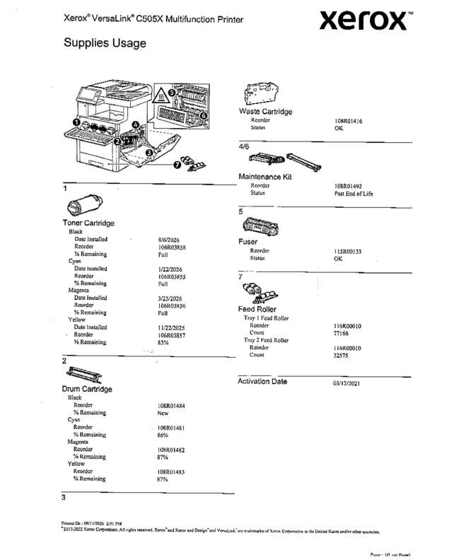 fax page