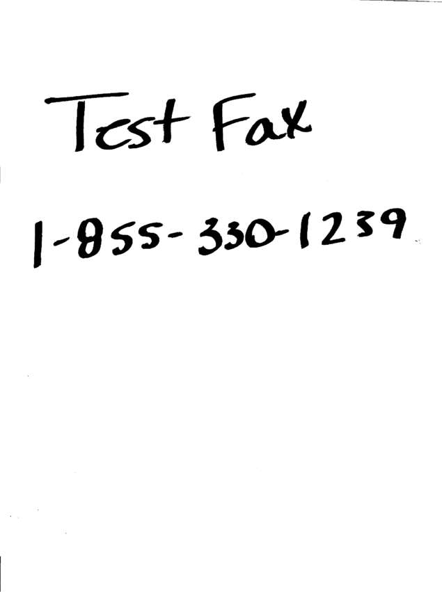 fax page
