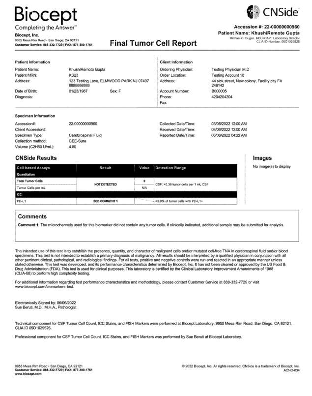 Fax page