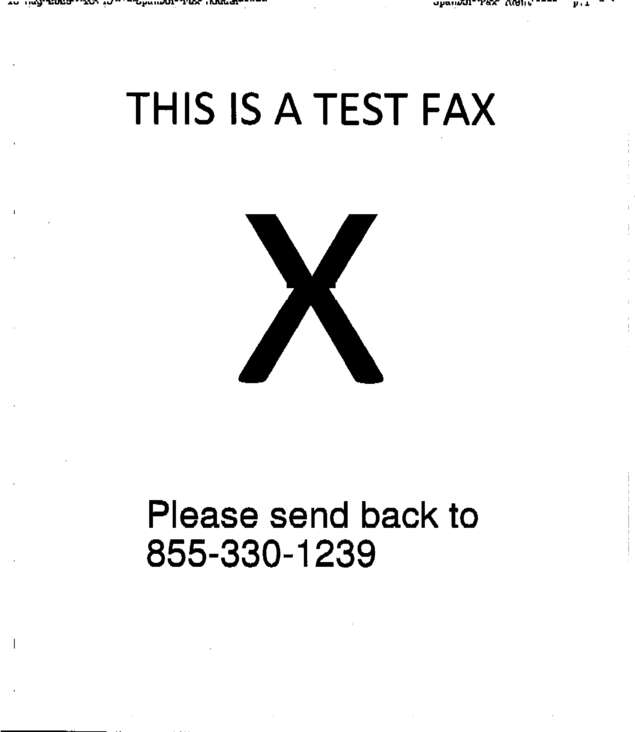 fax page