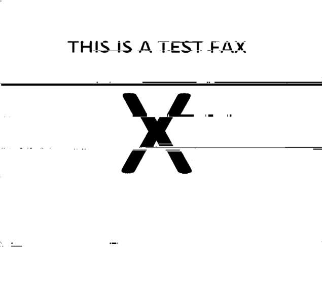 Fax page