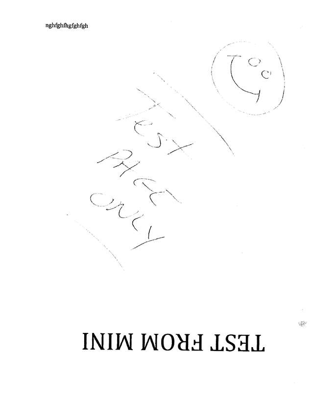 Fax page