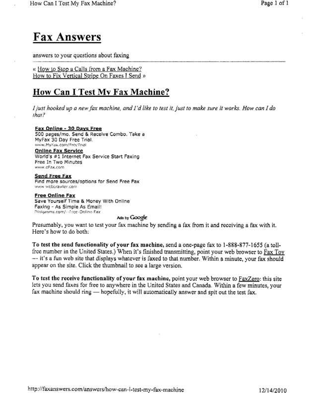 Fax Toy Random Stuff You Fax To Us
