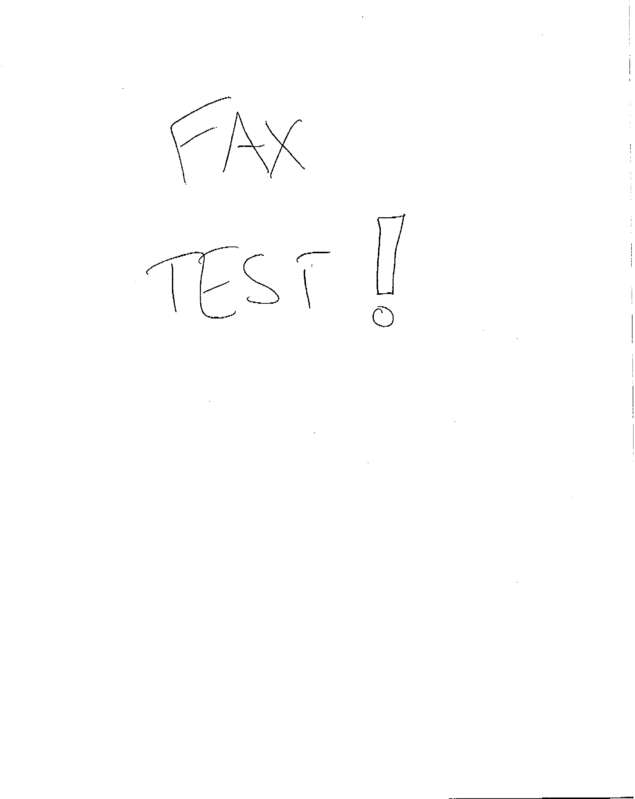 fax page