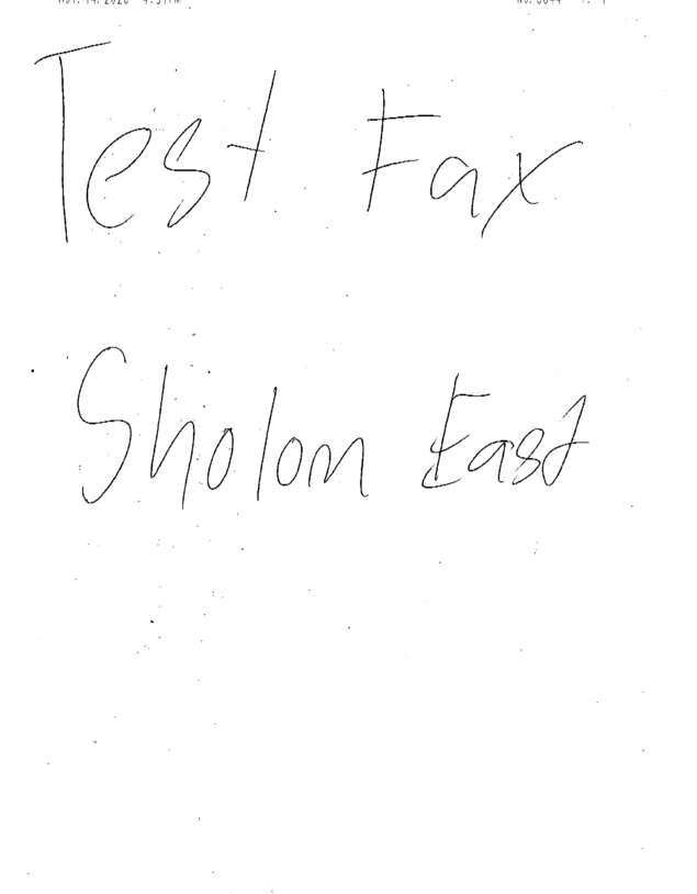 fax page