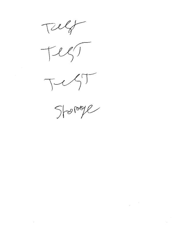 Fax page