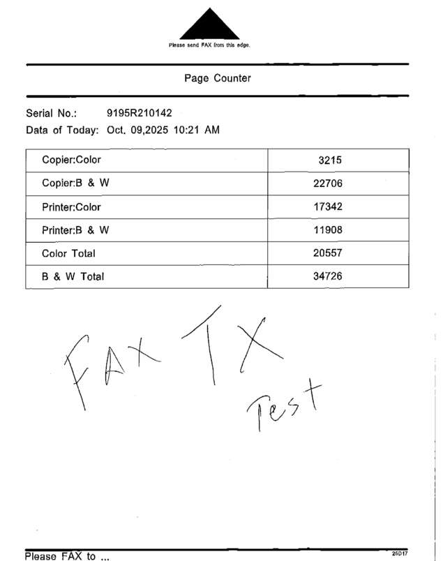 fax page