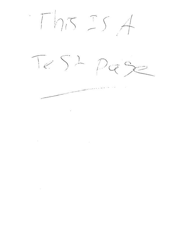 Fax page
