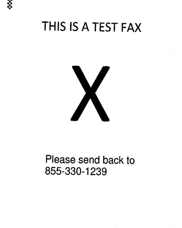 fax page