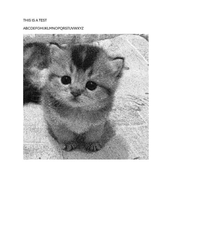 Fax page