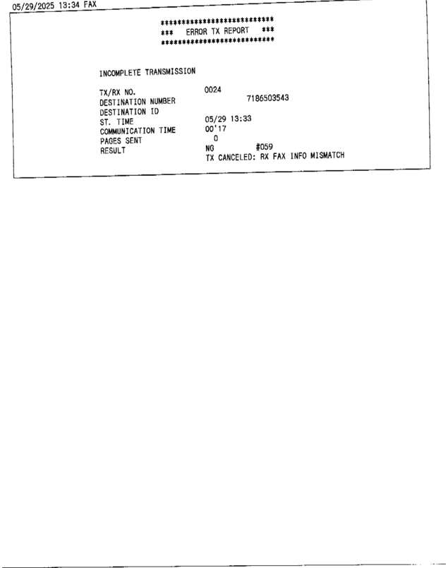 fax page