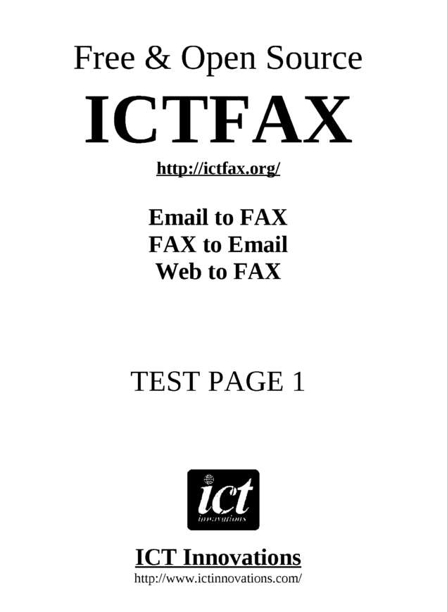 fax page