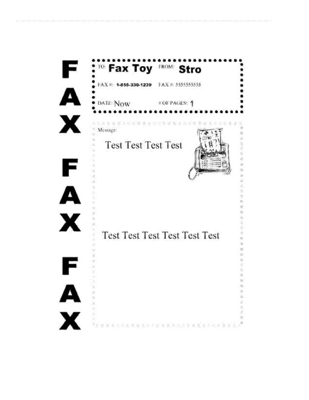 fax page