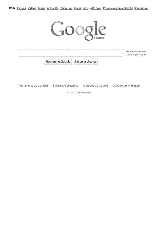 Fax page