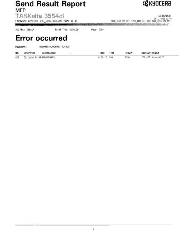 fax page