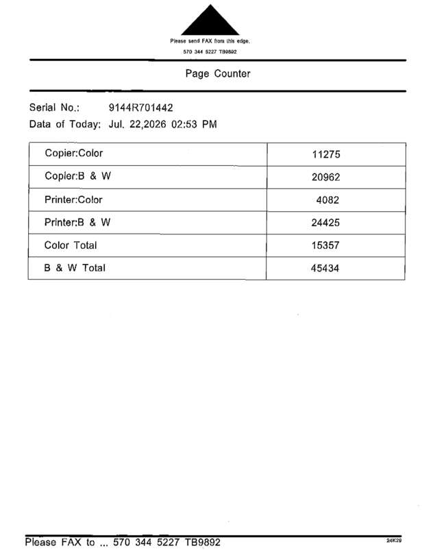 fax page