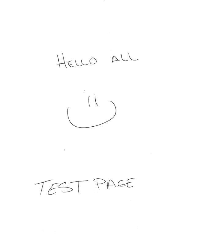 fax page