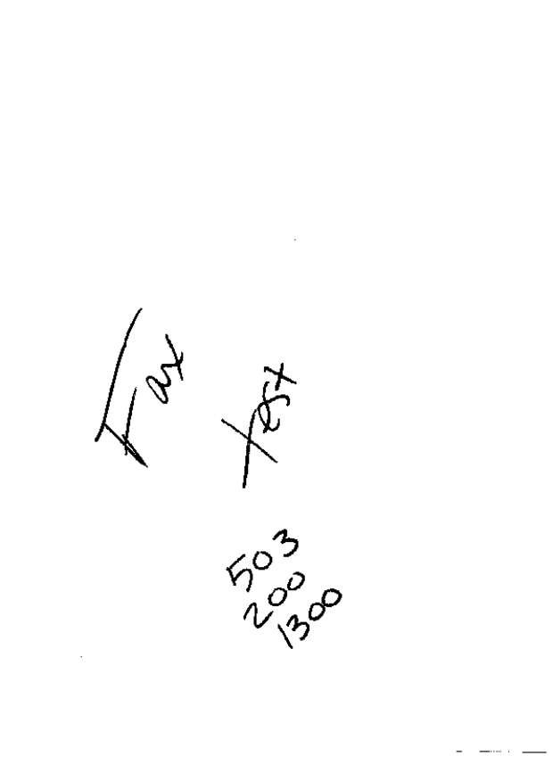 Fax page