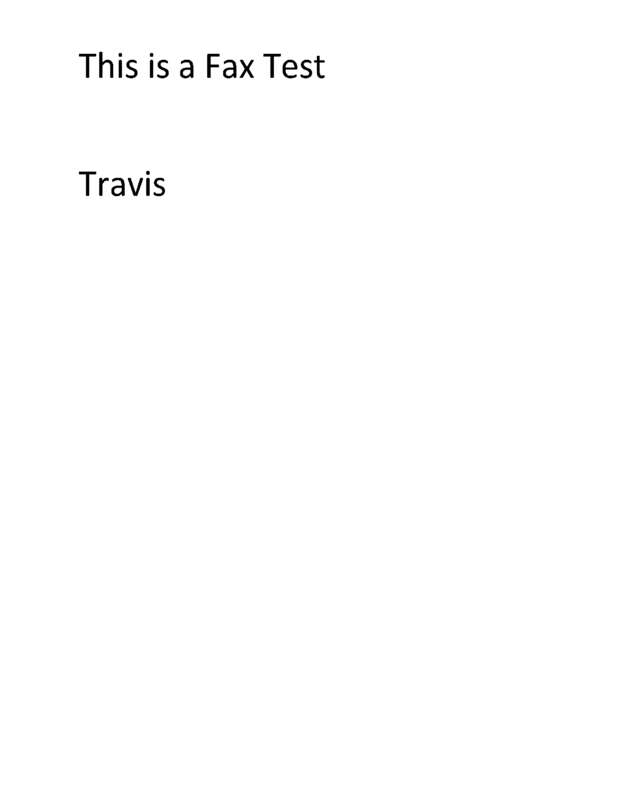fax page