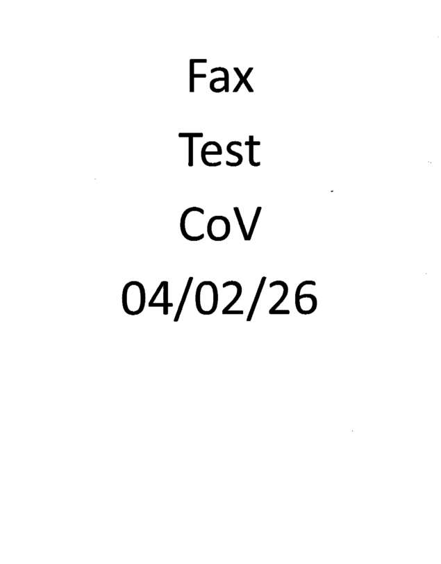 fax page