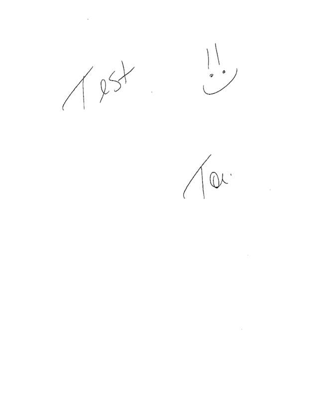 Fax page