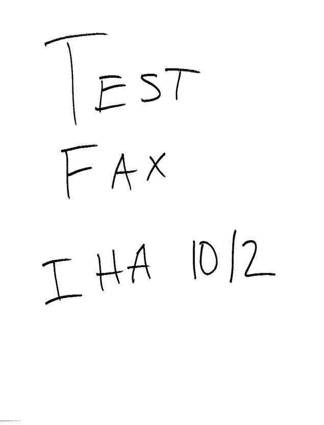 fax page