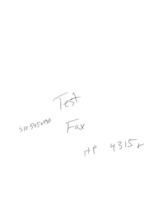 fax page
