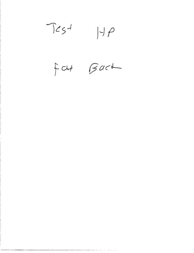 Fax page