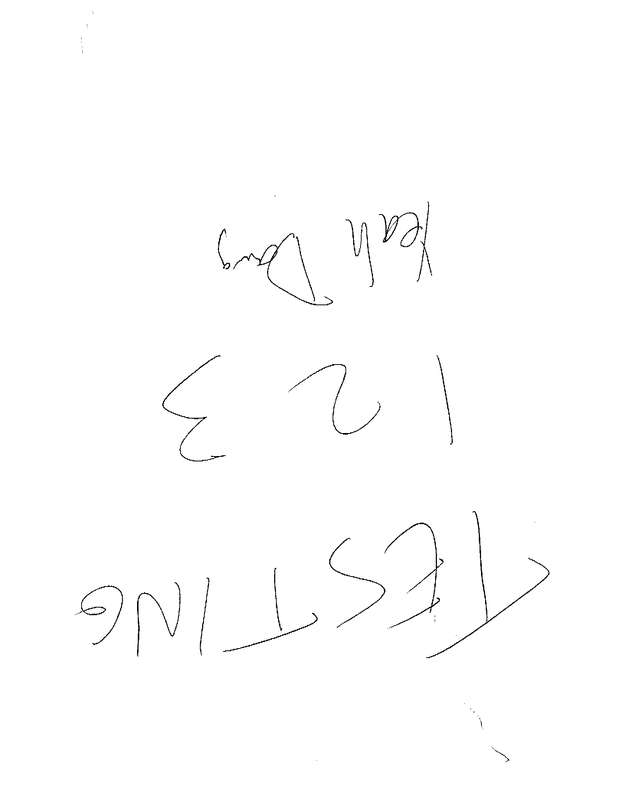Fax page
