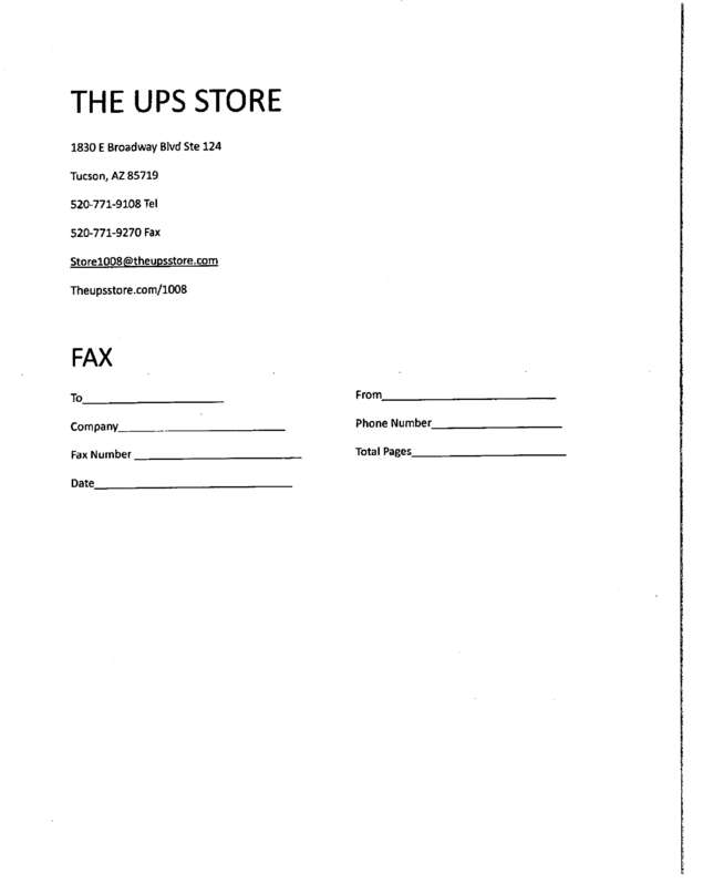 fax page