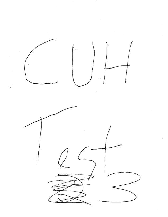 Fax page