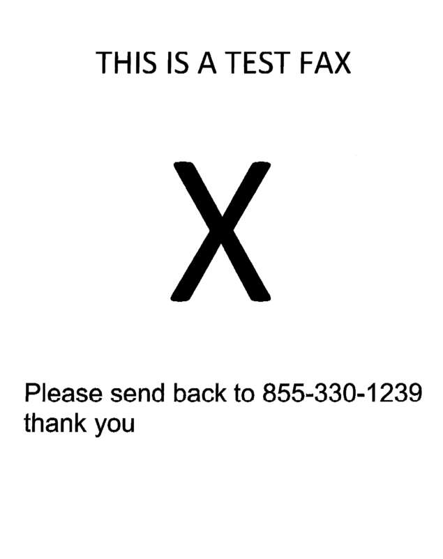 fax page