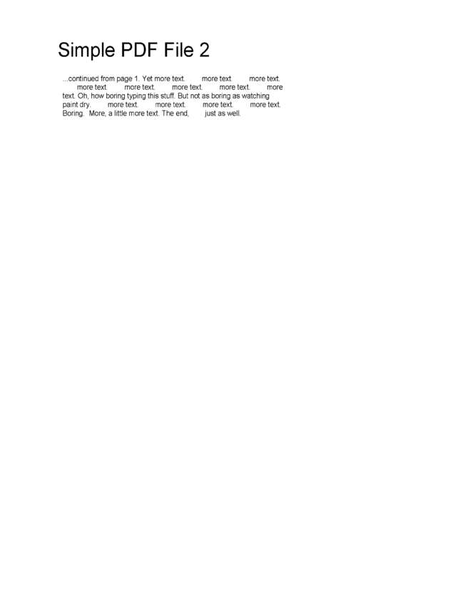 Fax page