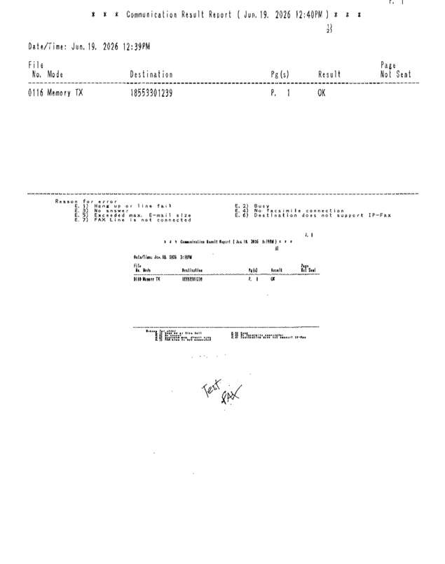 fax page