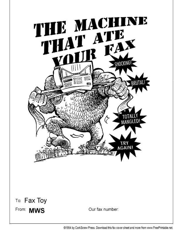 Fax page