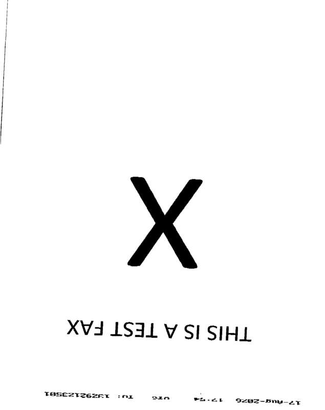 fax page