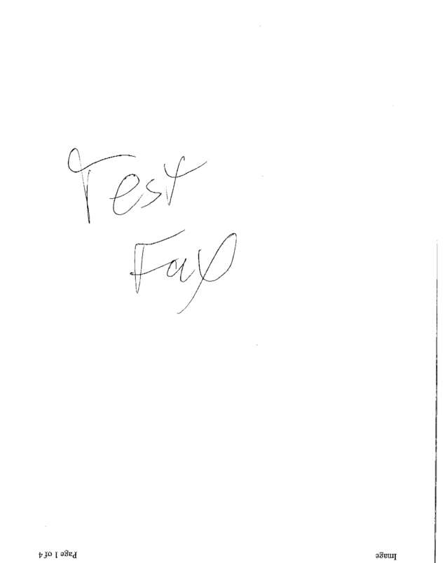 fax page