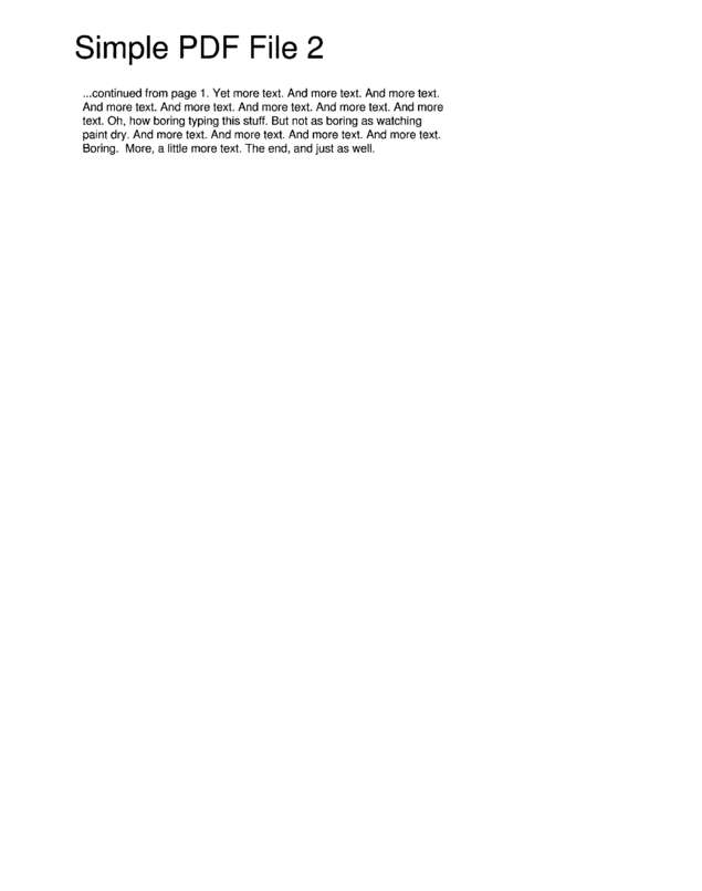 Fax page