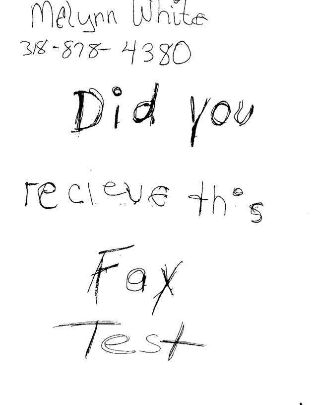 fax page