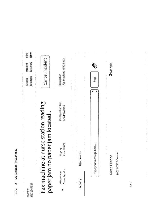 fax page