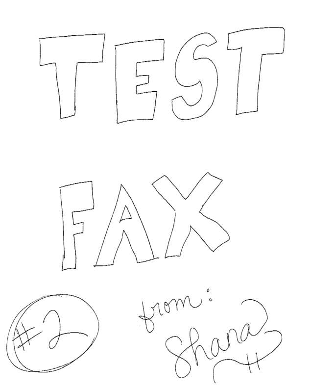 fax page