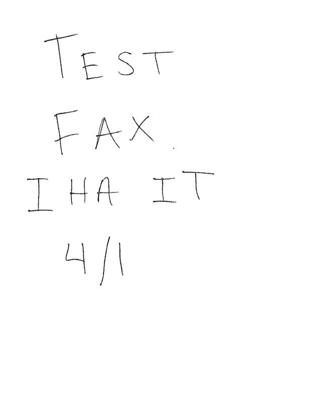 fax page