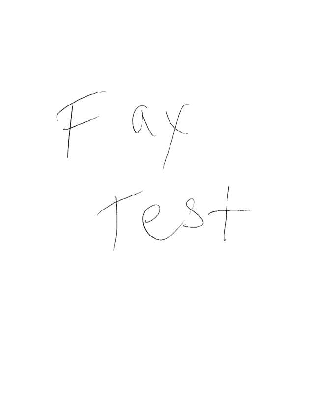 fax page