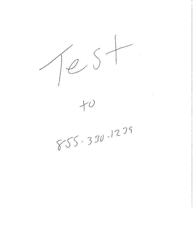 fax page
