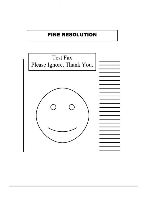 Fax page